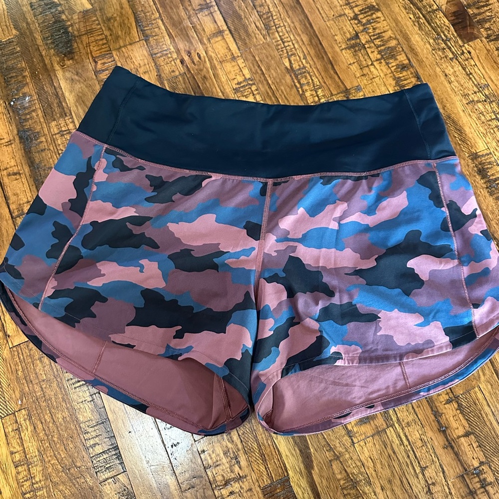 Lululemon Speed Up High-Rise Lined Short 4" - Limited Edition Print